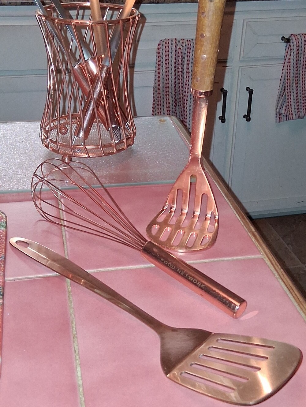 3 Pc Lot - Copper Kitchen Utensils